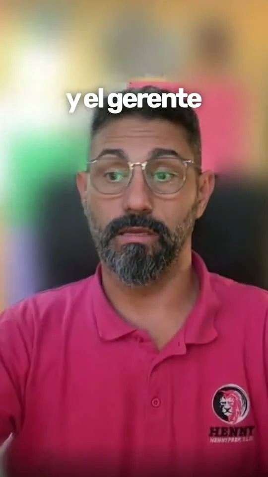 David Anel, en un fotograma de su vídeo